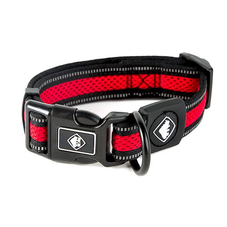 TK-Pet Reflective Comfort Coleira Vermelha para cães,  Imagem número 1 TK-Pet Reflective Comfort collar rojo para perros Imagem número 1
