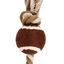 Tootoy! Pull RopeTennisball Natural bola de ténis com corda para cães, , large Indicador imagem número 2