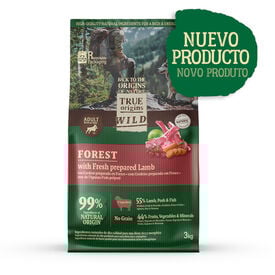 True Origins Wild Forest ração de cordeiro para cães