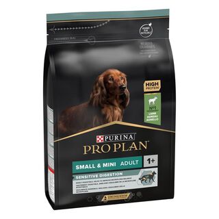 Pro Plan Adult Mini OptiDigest Cordeiro ração para cães 