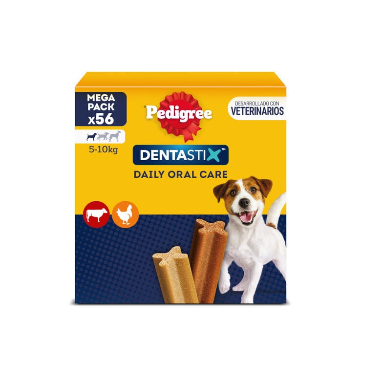 56 sticks Pedigree Dentastix Snacks Dentários para cães de porte pequeno,  Imagem número 1 56 sticks Pedigree Dentastix Snacks Dentários para cães de porte pequeno, , large Imagem número 1