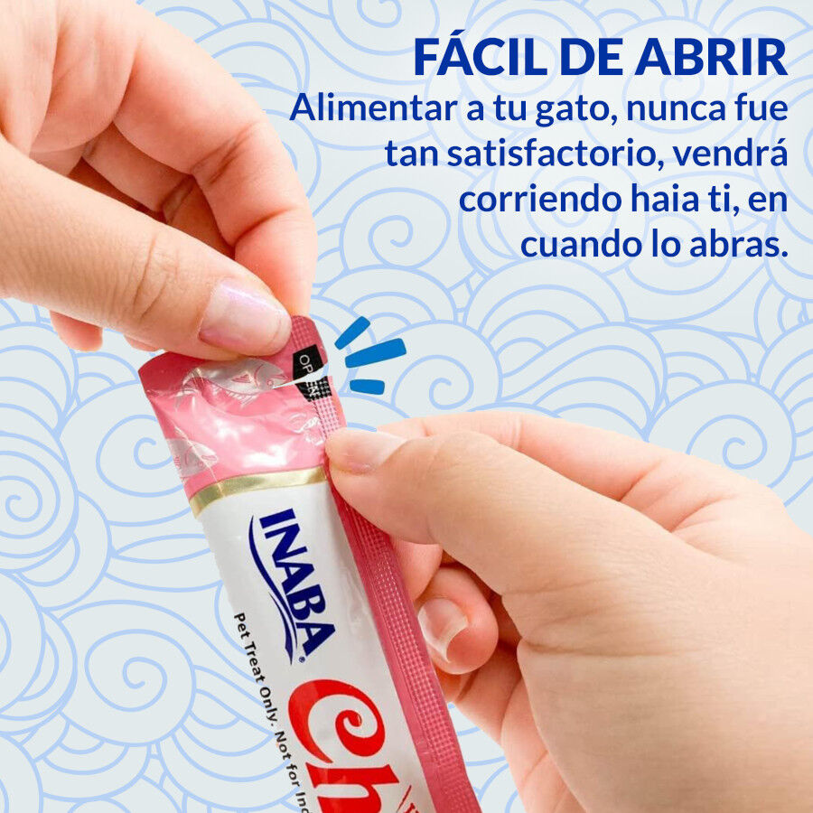 20 saquetas x 14 g Churu Variedades de Atum Snack L&iacute;quido para gatos, , large Imagem n&uacute;mero 4