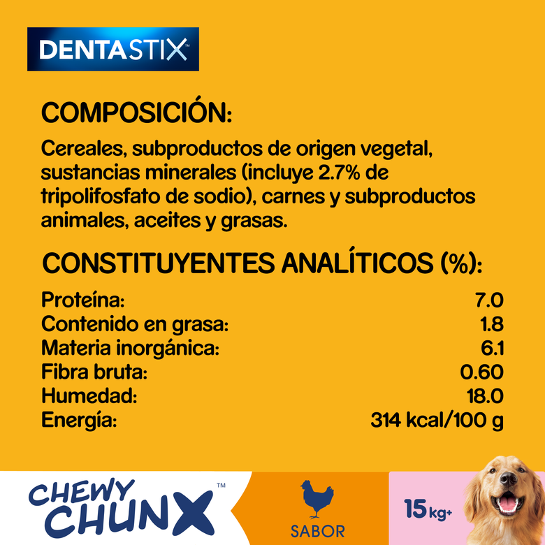 Pedigree Snacks Dentários Dentastix Chewy ChunX para cães de raças grandes, , large image number null