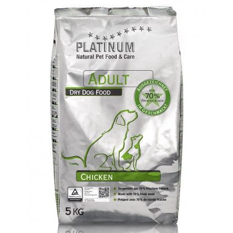 2 x 5 kg Dingonatura Platinum Frango ra&ccedil;&atilde;o para c&atilde;es Pack poupan&ccedil;a!, , large Imagem n&uacute;mero 1