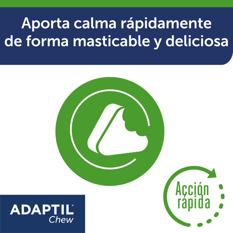 30 comprimidos Adaptil Chew Comprimidos Relaxantes para o stress ocasional dos cães,  Imagem número 3 30 comprimidos Adaptil Chew Comprimidos Relaxantes para o stress ocasional dos cães, , large Imagem número 3
