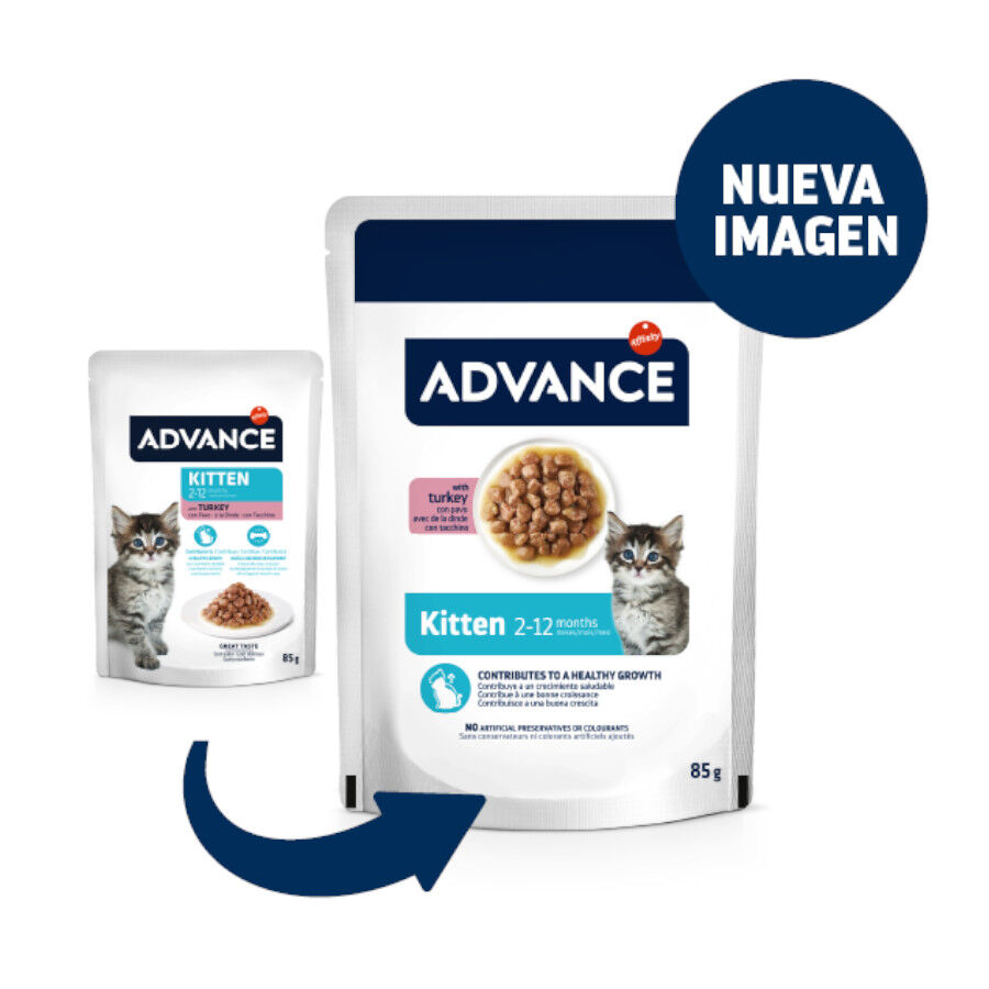 85 g Advance Kitten Peru em molho saquetas, , large Imagem n&uacute;mero 2