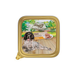 Stuzzy frango terrina para cães