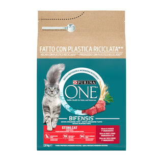 Purina One Adult Bifensis Esterilizado Vaca ração para gatos