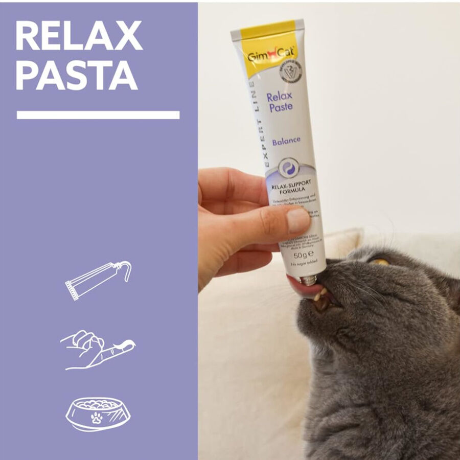 50 g GimCat Relax Pasta Relaxante para gatos, , large Imagem n&uacute;mero 5