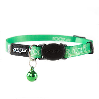 Rogz Kiddycat Coleira Verde para gatos