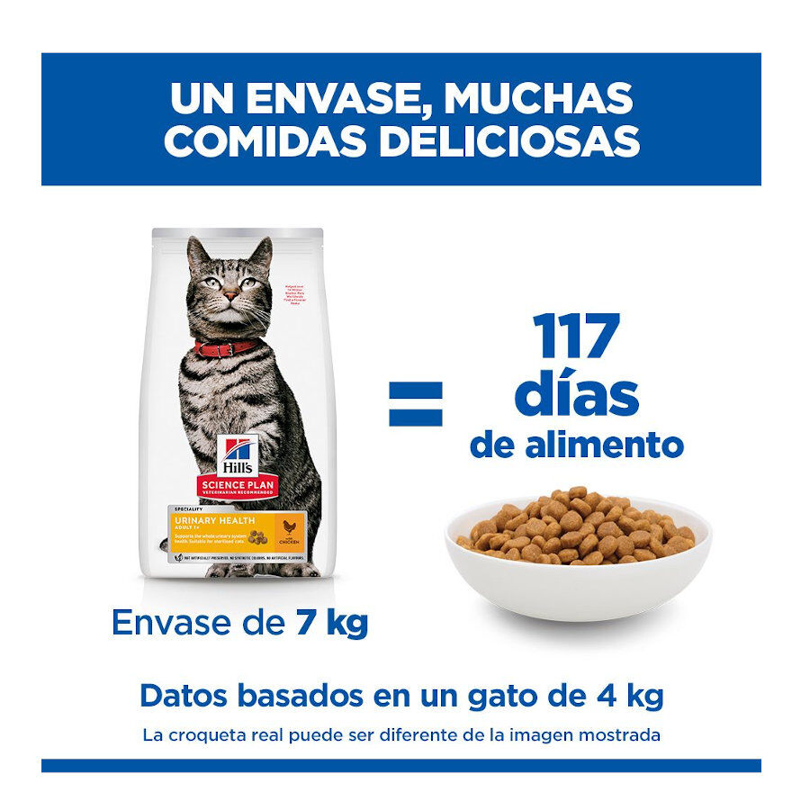 1.5 kg Hill's Urinary Frango ra&ccedil;&atilde;o para gatos , , large Imagem n&uacute;mero 5