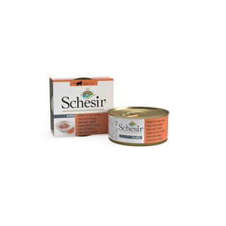 Schesir Adult de Atum com Papaia lata para gatos