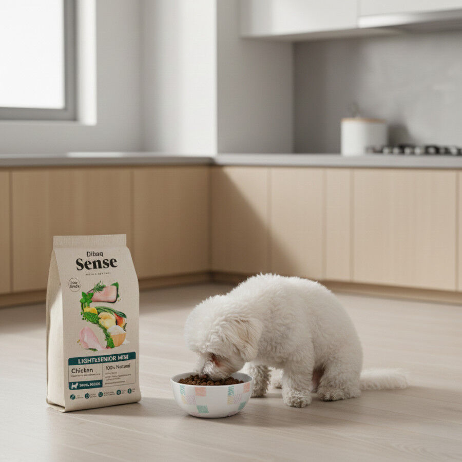 2 kg Dibaq Sense Low Grain Light & Senior Mini Ra&ccedil;&atilde;o de frango para c&atilde;es, , large Imagem n&uacute;mero 5