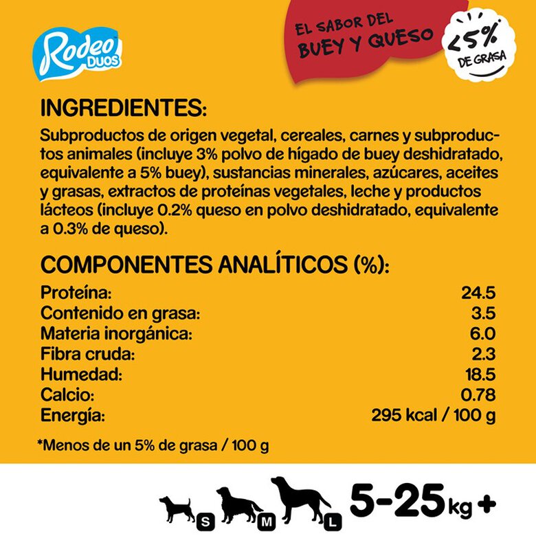 7 sticks Pedigree Rodeo Duos snacks queijo e boi para cães,  Imagem número 3 7 sticks Pedigree Rodeo Duos snacks queijo e boi para cães, , large Imagem número 3