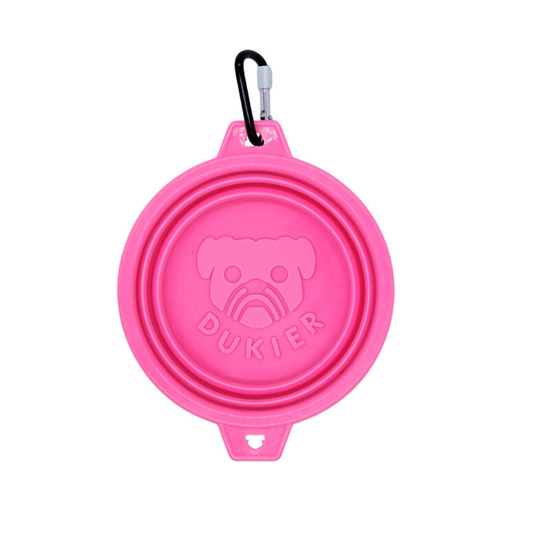 Dukier Bebedouro dobrável rosa para cães,  Imagem número 3 Dukier Bebedouro dobrável rosa para cães, , large Imagem número 3