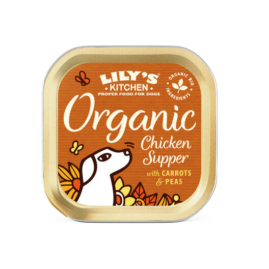 Lilys Kitchen Organic frango terrina para cães, , large image number null