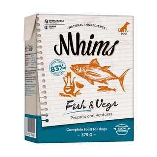 Mhims Peixe e Legumes bricks para cães  