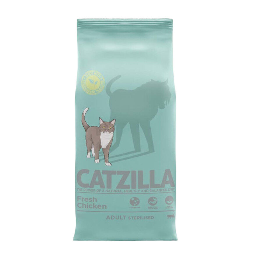 6 kg Catzilla Adult Sterilised Ra&ccedil;&atilde;o para Gatos Esterilizados, , large Imagem n&uacute;mero 1