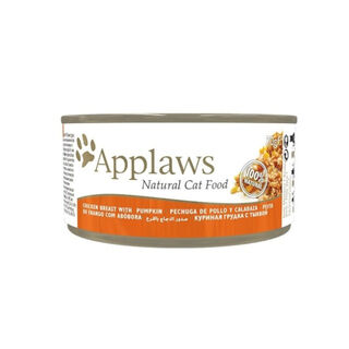 Applaws frango e abóbora lata para gatos