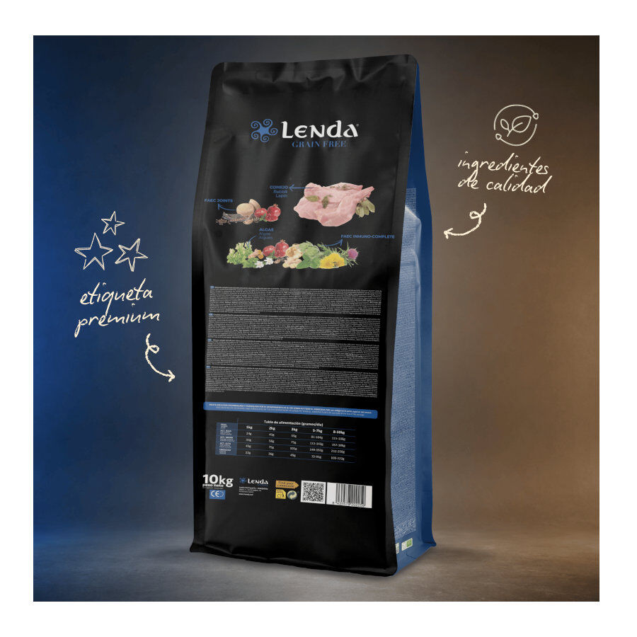10 kg Lenda Grain Free Light Senior Ra&ccedil;&atilde;o para c&atilde;es, , large Imagem n&uacute;mero 3