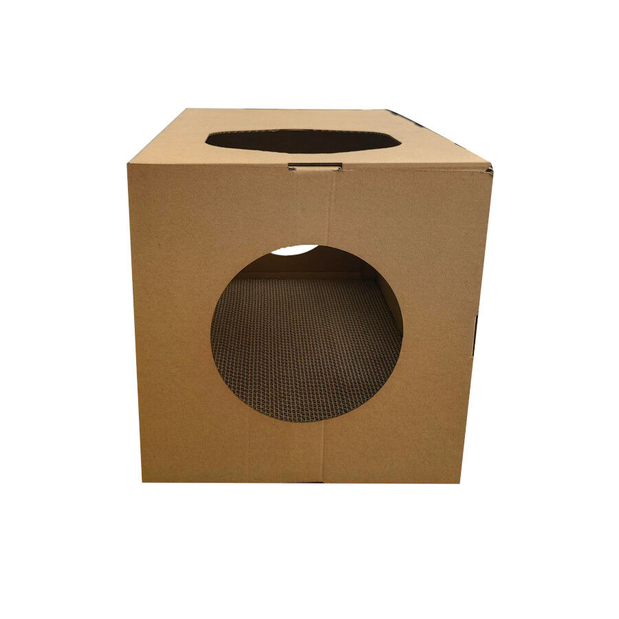 Catshion Alicia Arranhador em forma de Caixa de Cart&atilde;o para gatos, , large Imagem n&uacute;mero 3