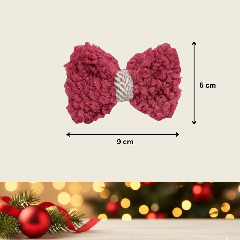 Wonder Christmas Laço natalício vermelho para cães,  Imagem número 4 Wonder Christmas Laço natalício vermelho para cães, , large Imagem número 4
