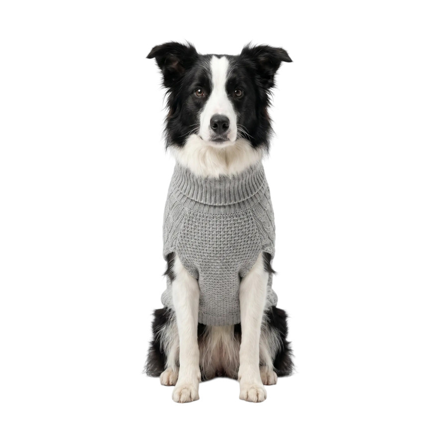 Gotoo Camisola de Malha Cinzenta para c&atilde;es, , large Imagem n&uacute;mero 7