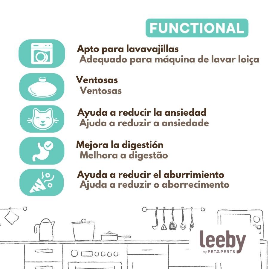Leeby Tapete de Lamber Anti-voracidade Peixe Azul para gatos, , large Imagem n&uacute;mero 5