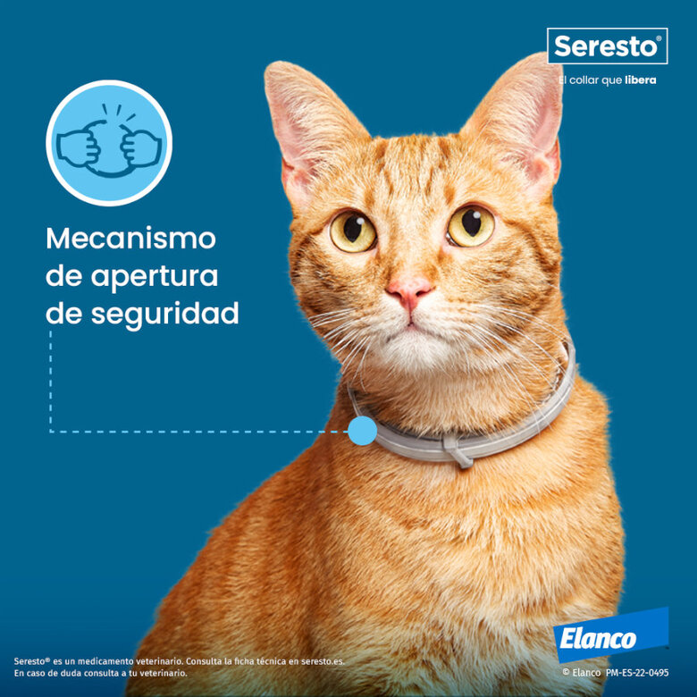 Seresto Coleira Antiparasitária para gatos, , large image number null