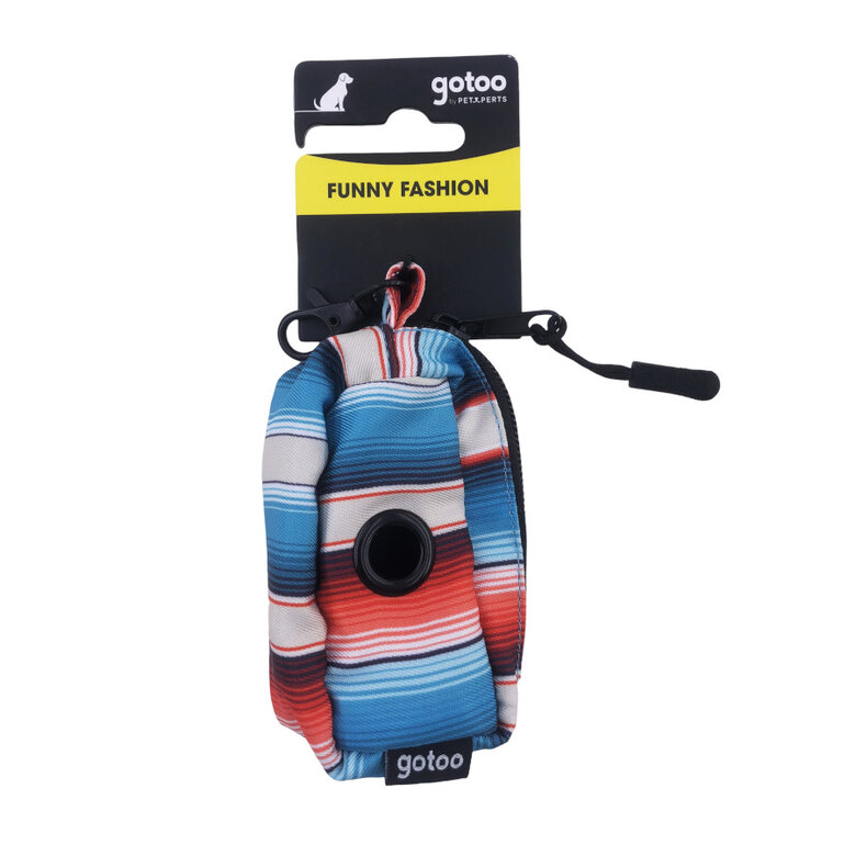 Gotoo Porta sacos estampado colorido para cães,  Imagem número 4 Gotoo Porta sacos estampado colorido para cães, , large Imagem número 4