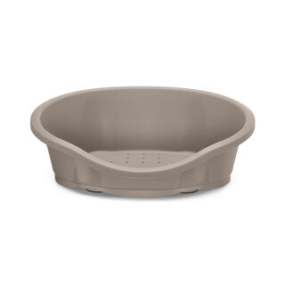 Imac Dido Cama Plástica Castanha para cães e gatos