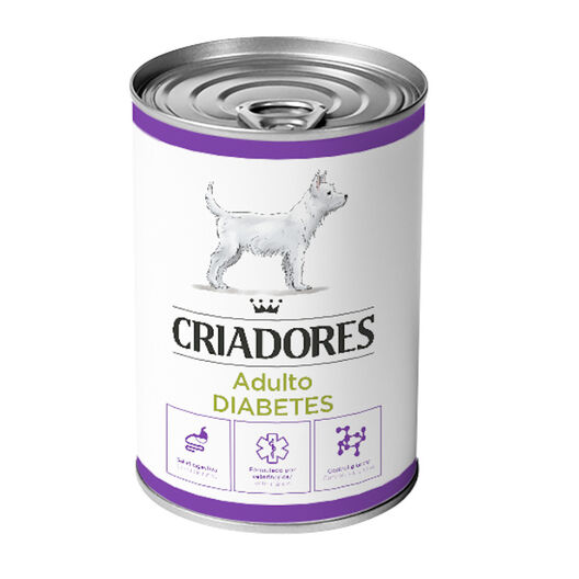 Criadores Dietetic Adulto Diabetes lata para cães, , large image number null
