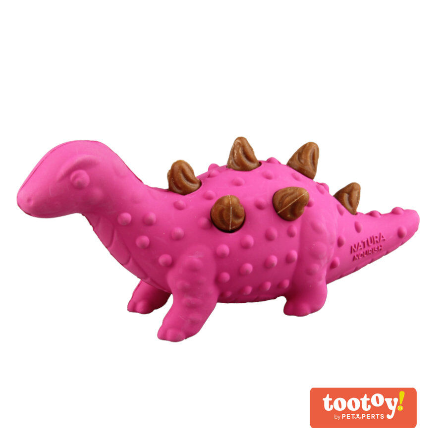 Tootoy! Chew Dino Treat mordedor dispensador de snacks para c&atilde;es, , large Imagem n&uacute;mero 1