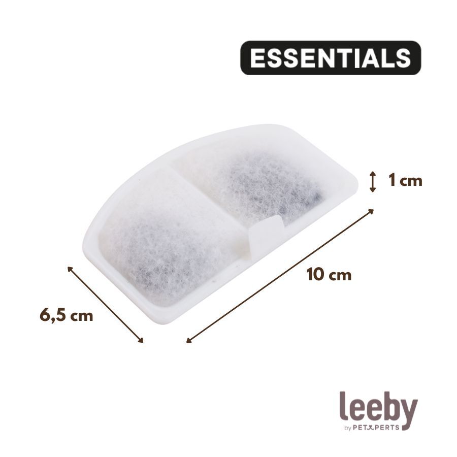 Leeby Conjunto 2 Recarga de filtros para bebedouro de gatos, , large Imagem n&uacute;mero 5