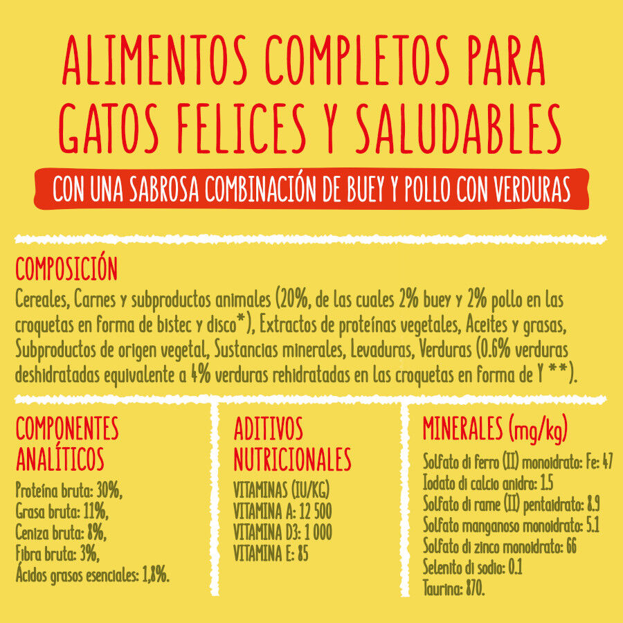 20 kg Friskies Adult Vaca, Frango e Legumes ra&ccedil;&atilde;o para gatos, , large Imagem n&uacute;mero 7