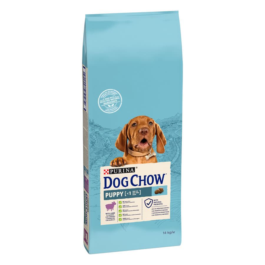 Dog Chow Puppy com cordeiro ra&ccedil;&atilde;o para cachorros, , large Imagem n&uacute;mero 1