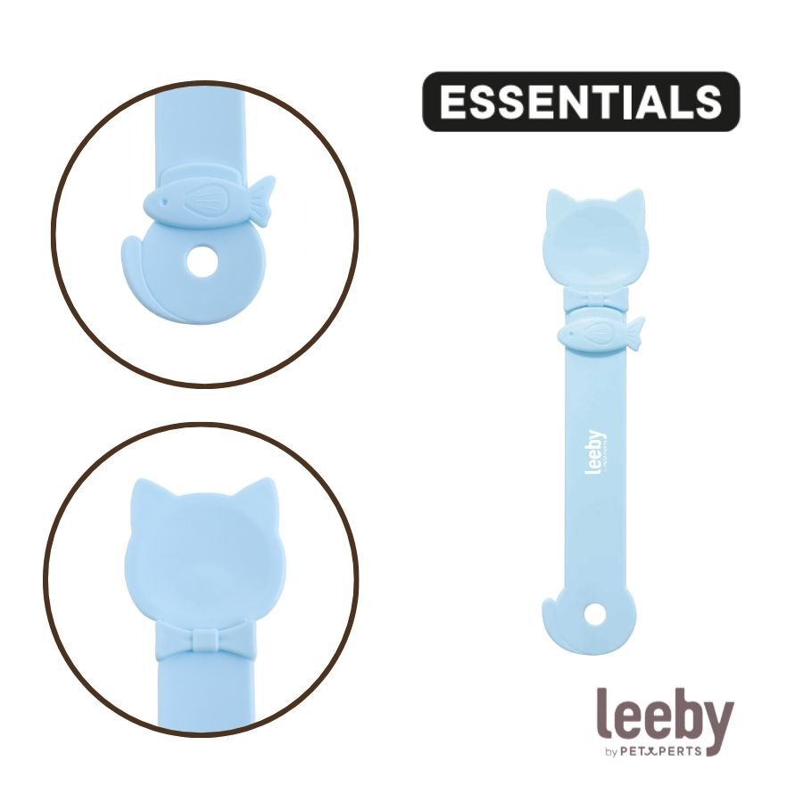 Leeby Colher Dispensadora Pasta de Snacks Azul para gatos, , large Imagem n&uacute;mero 3