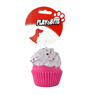 Play&Bite Cupcake de brinquedo para cães