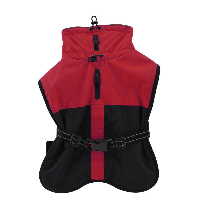 Outech Capa de Chuva Vermelha para c&atilde;es, , large Imagem n&uacute;mero 2