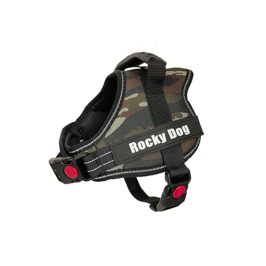 Outech Rocky Peitoral Ergon&oacute;mico Camuflagem para c&atilde;es, , large Imagem n&uacute;mero 1