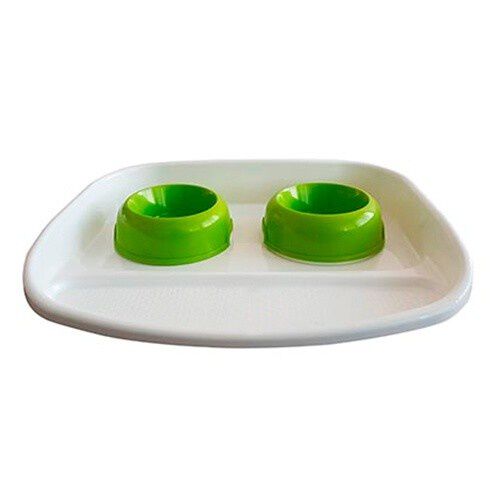 TK Pet Doble Sound bandeja comedero bebedero perro Imagem n&uacute;mero 1