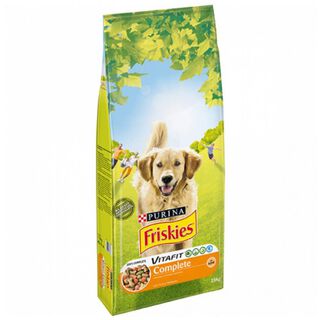 Friskies Adult Frango e Legumes ração para cães