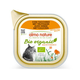 Almo Nature Bio Organic Maintenance Granel Free Turkey para gatos