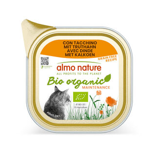 Almo Nature Bio Organic Maintenance Granel Free Turkey para gatos