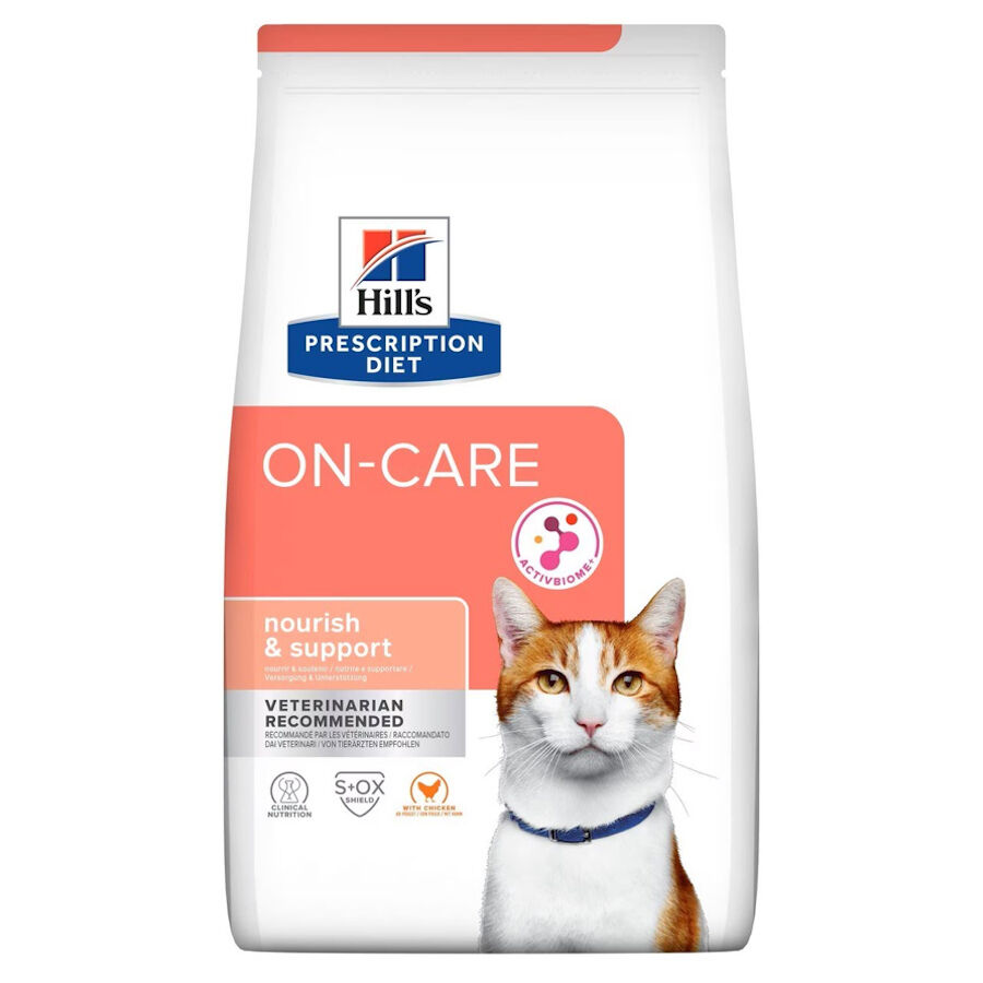 1.5 kg Hill's Prescription Diet ON-Care Frango ra&ccedil;&atilde;o para gatos, , large Imagem n&uacute;mero 1