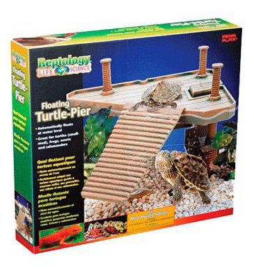 Penn Plax Reptology isla flotante para tortugas Imagem n&uacute;mero 1