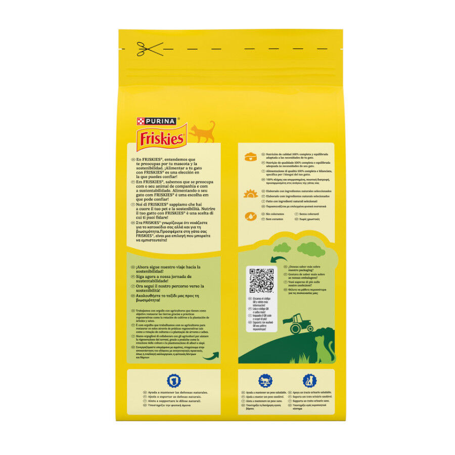 1.5 kg Friskies peru e legumes para Gatos Esterilizados, , large Imagem n&uacute;mero 8