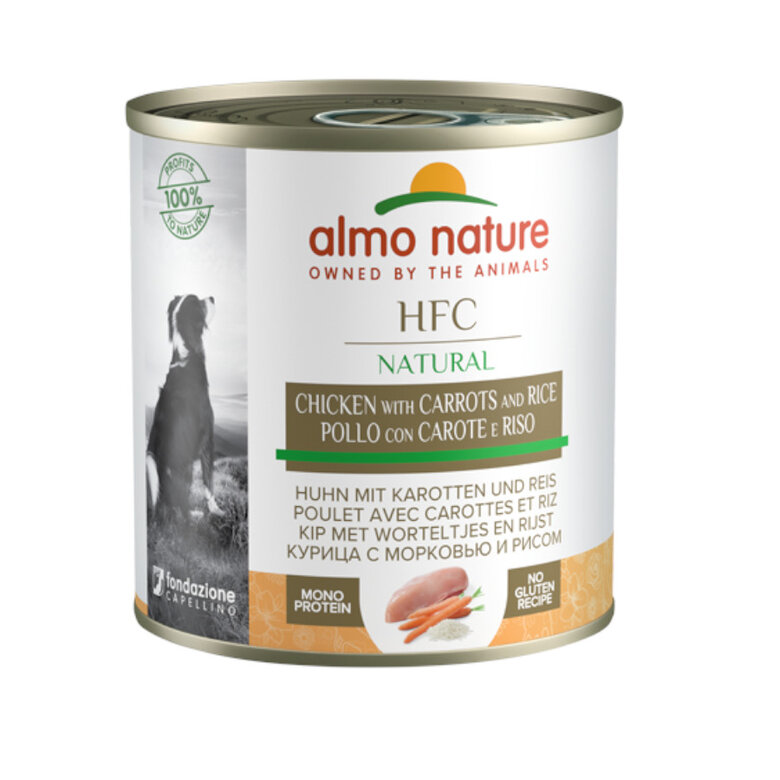 Almo Nature HFC Frango, Cenoura e Arroz lata para cães, , large image number null