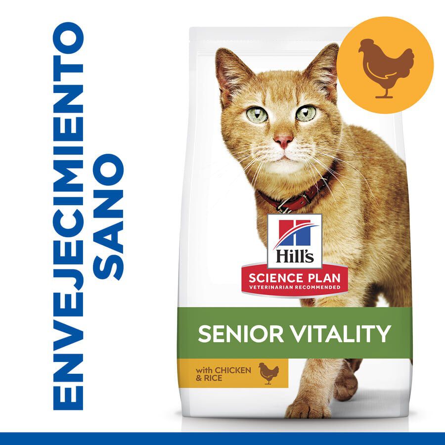 1.5 kg Hill's Science Plan Youthful Vitality Frango ra&ccedil;&atilde;o para gatos, , large Imagem n&uacute;mero 2