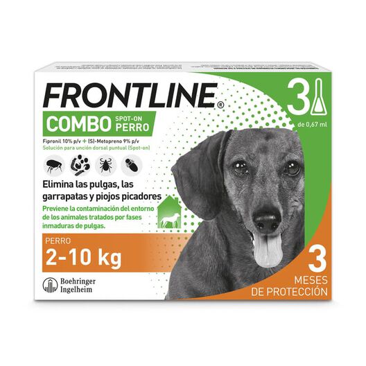 Frontline Combo Spot On Pipetas Antiparasitárias para cães pequenos, , large image number null
